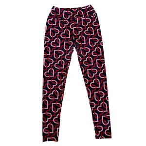 ❤️🩷LuLaRoe Buttery Soft Valentine’s Day Heart Leggings Love ❤️🩷 OS